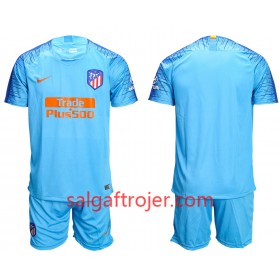 Atlético Madrid Fodboldtrøjer Børn Udebanesæt 2018/19 Kort ærmer